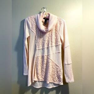 Women’s cowl neck, Light weight sweater.